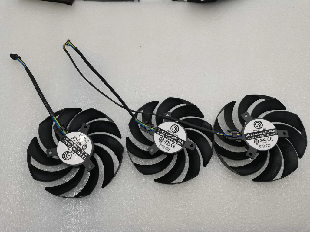 PLD09210B12HH GPU Fan MSI GeForce RTX 3070 3070Ti 3080 3080Ti 3090 SUPRIM X 3060Ti GAMING X TRIO بطاقة الرسومات التبريد #2