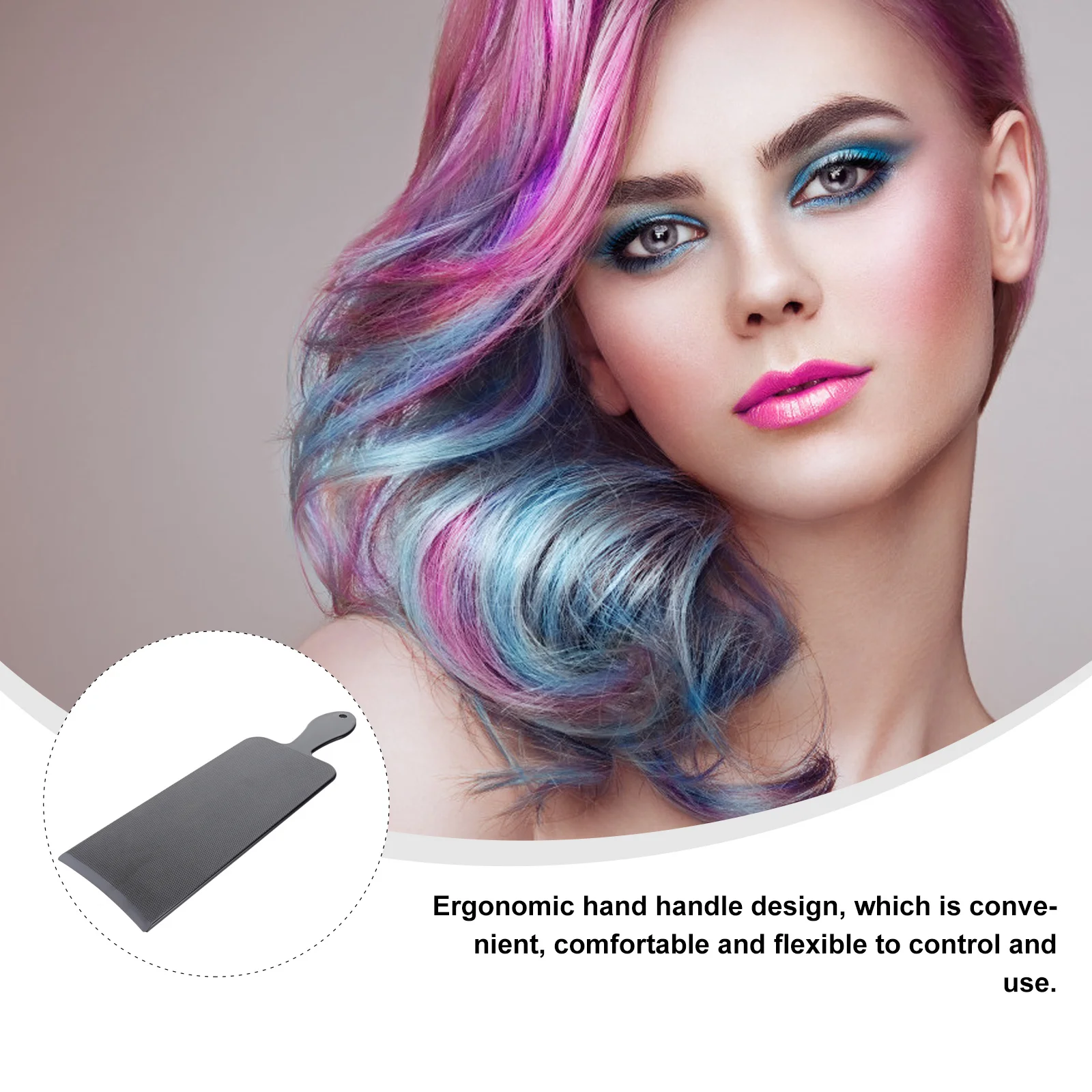 

1 шт. пластина для окрашивания, многоразовая нескользящая сетчатая текстура для салона, домашнего использования, краска для волос, аппликатор, пластина