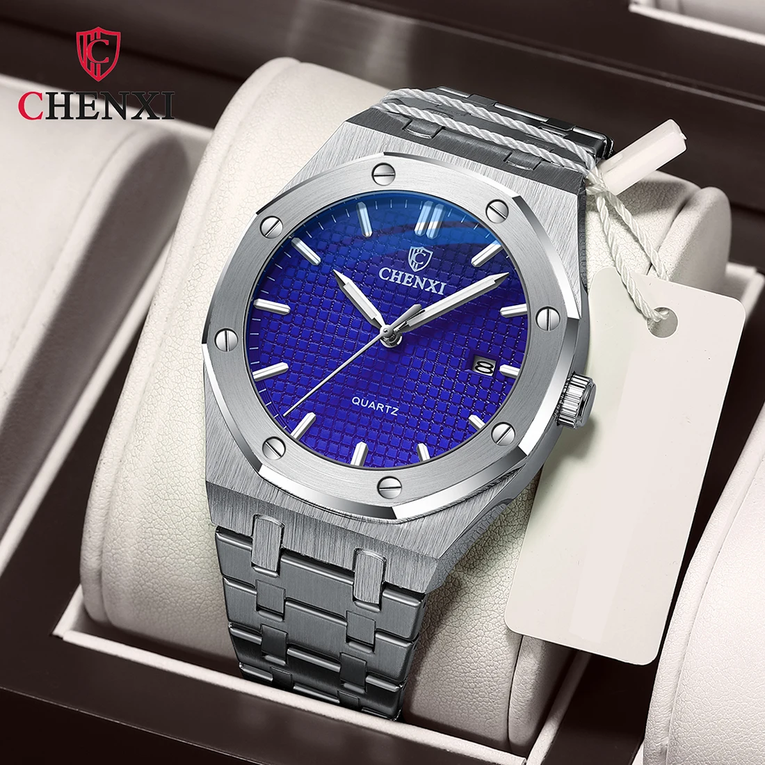 CHENXI Watch Men\'s Wristwatch Original Fashion Business Stainless Steel Quartz Watches 2024 Free Shippping Items For Men