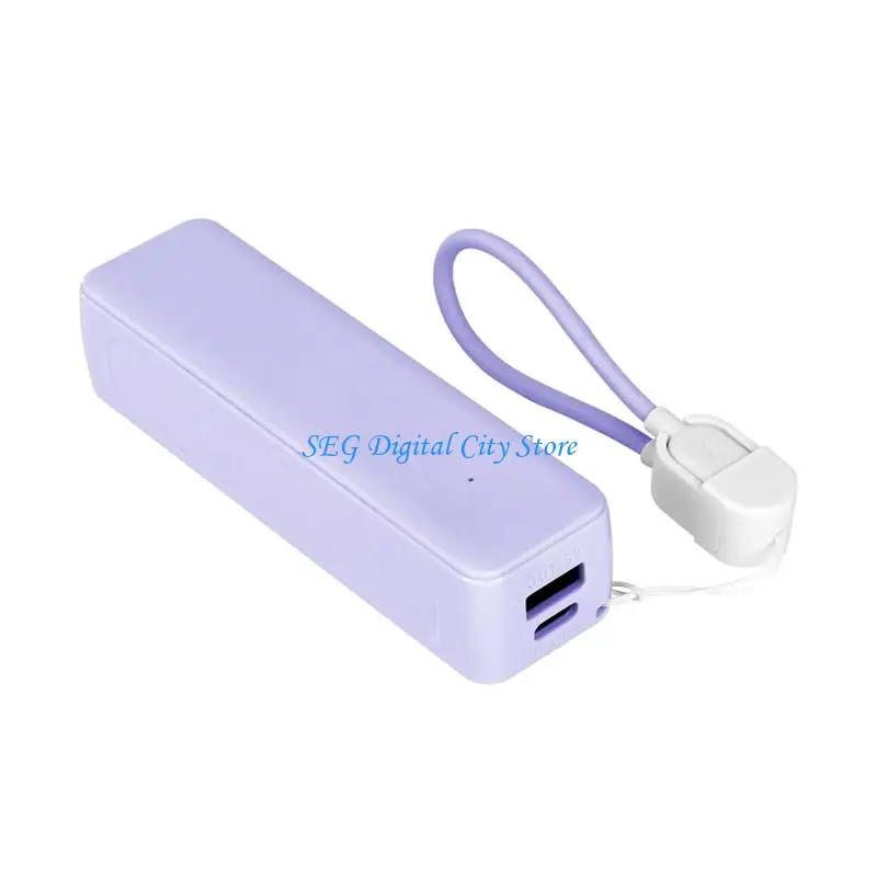 U75B Detachable Single 21700 Powerbanks Shell High Capacity Emergency Charging