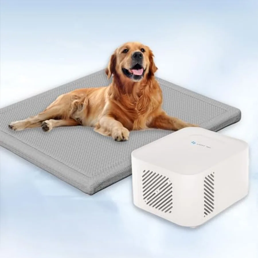 Pet Pad Cooling System for Summer, Consistent Cooling Water Mat for Dogs and Cats, No Refrigeration or Chemical Gel Needed, Mac