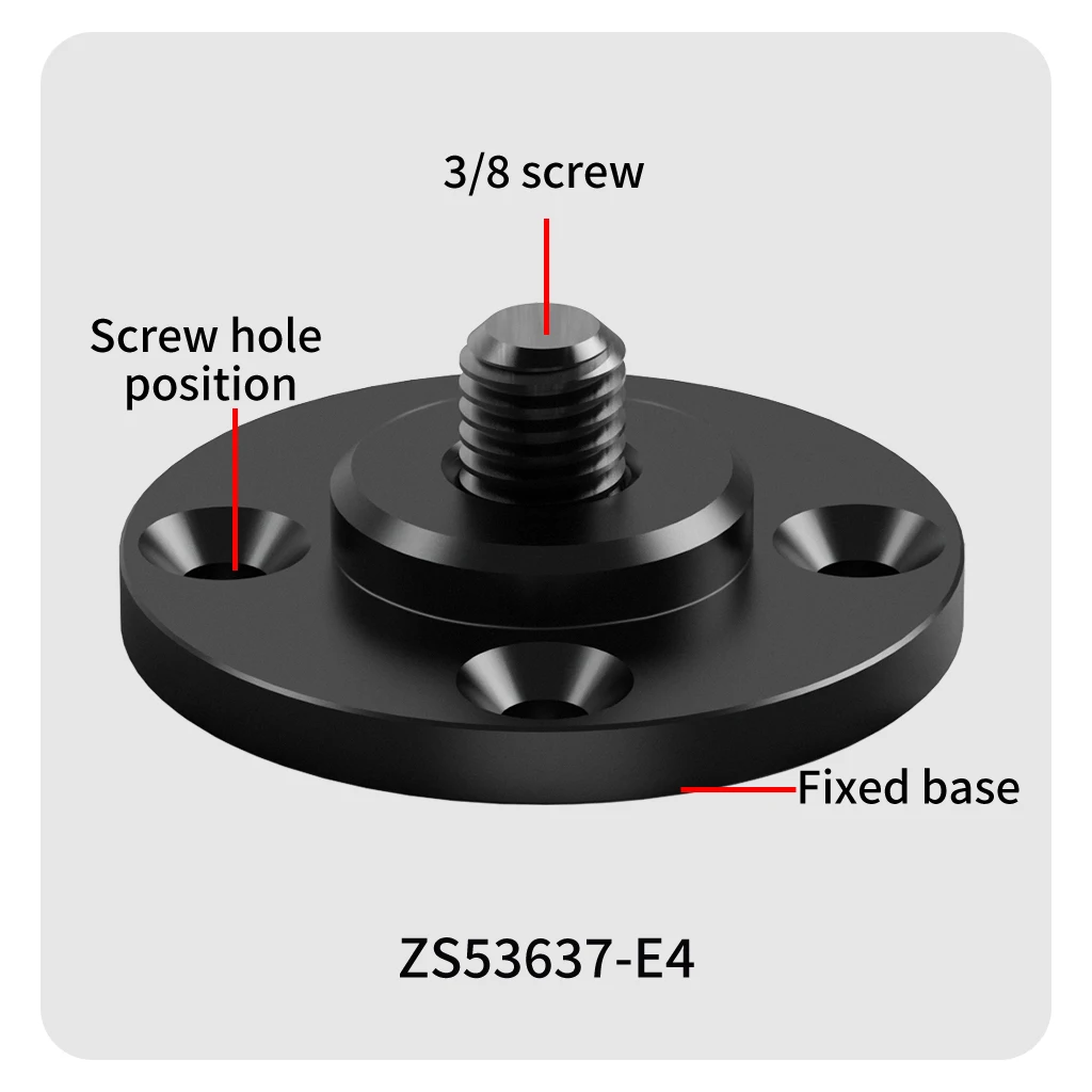 1/4 3/8 M6 Halterung Stativ Adapter Halter Wand Halter Klemm Halterung für Anschluss Kamera Monitor Licht Blitz Befestigung Außen Platte – Detail 16