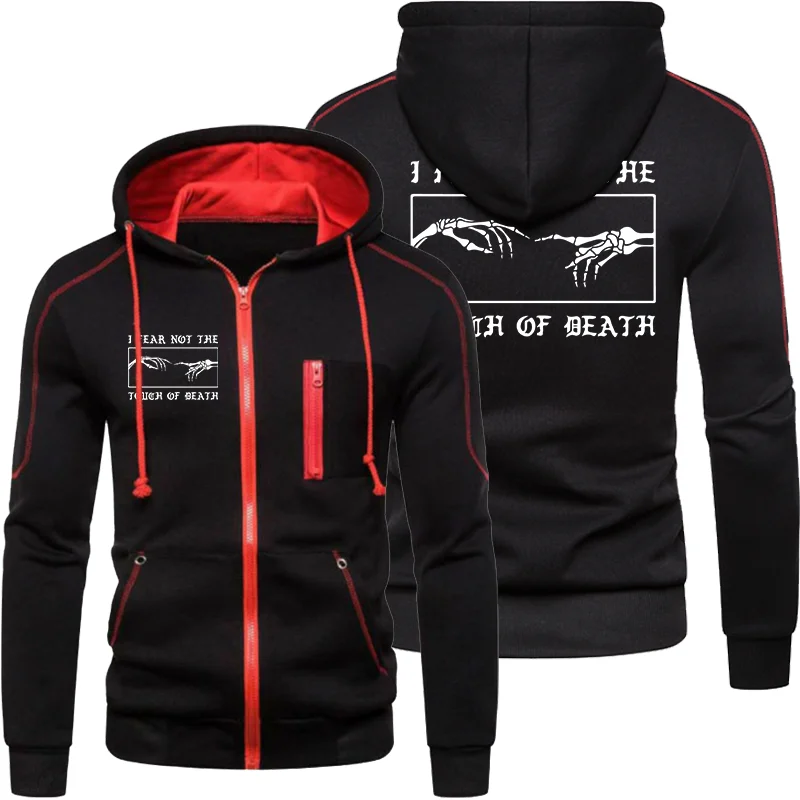 Men\'s Sweatshirt Long Sleeve Jacket Hoodie Zipper Closure Jacket Sports Outdoor Casual Daily Hooded Jacket Tops