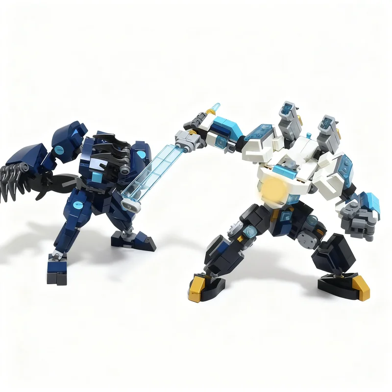 357pcs MOC Zane S Battle Suit Mech 0 Ninjago Model Building Blocks Architecture Christmas Gift DIY Idea Brick Toy Kids Education view 2