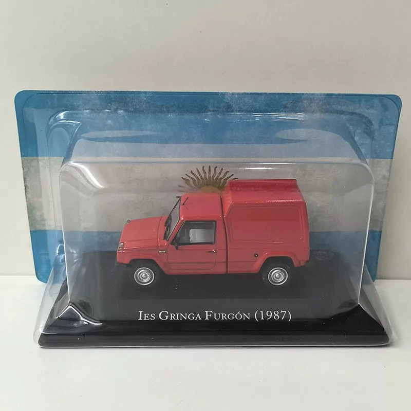 IXO 1/43 Escala IES GRINGA FURGON Modelo de Carro de Simulação em Liga Metálica Coleção Estática Decorada Presentes de Feriado Brinquedos Lembrança