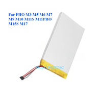 For FIIO M3 M5 M6 M7 M9 M10 M11S M11PRO M15S M17 Music Player Battery