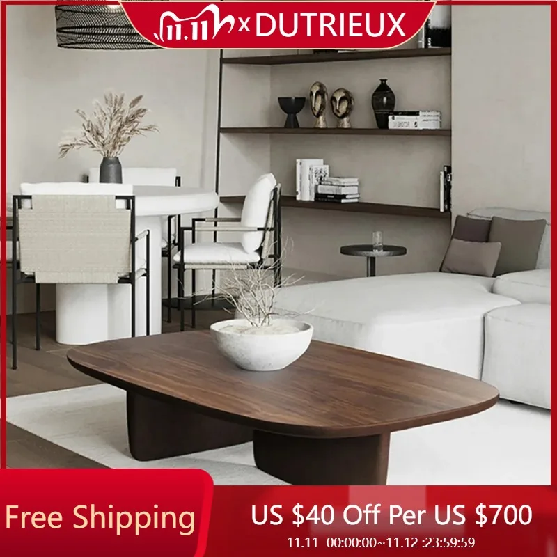 

Wooden Minimalist Coffee Tables Luxury Decor Modern Design Party Coffee Tables Modern Writing Kaffee Tische Postmodern Furniture