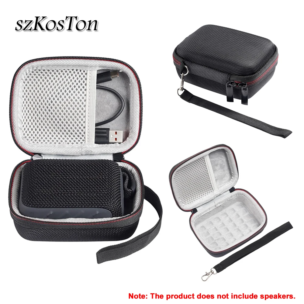 Portable Carrying Case For JBL Go 4 Go 3 Speaker Hard EVA Storage Bag Shockproof Travel Case for JBL Go4 Go3 Speaker Accessories