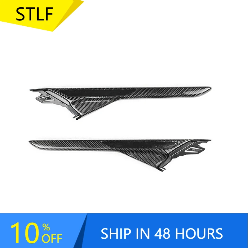 

STLFF90 M5 Carbon Fiber Side Fender Cover Trim for BMWs F90 M5 2018 2019 Replacement Style Vent Trim