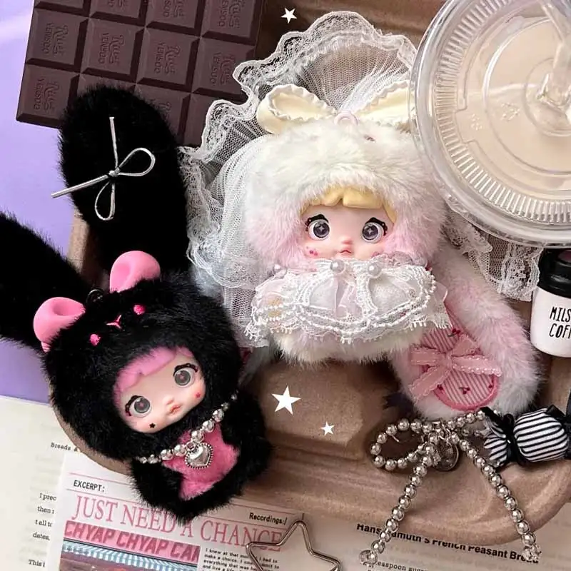 

Nommi Baby V2 Sweetheart Bunny Series Blind Box Toys Backpack Pendant Soft Mini Doll Cute Ornament Mysterious Box Surprise Gifts