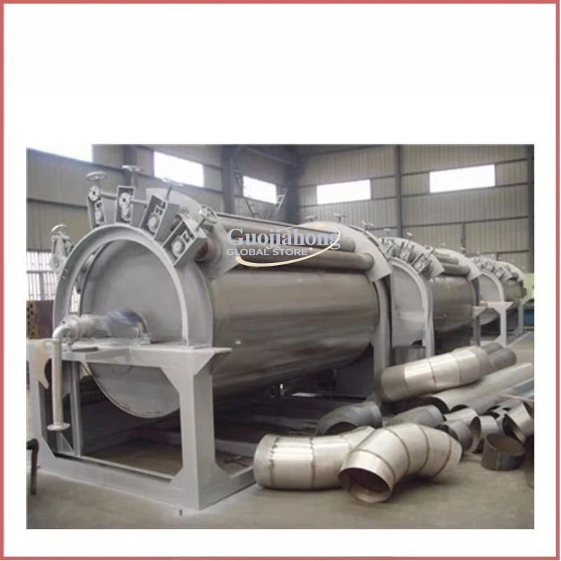 Pengering drum putar tepung tapioka harga terbaik, pengering scraper untuk dijual