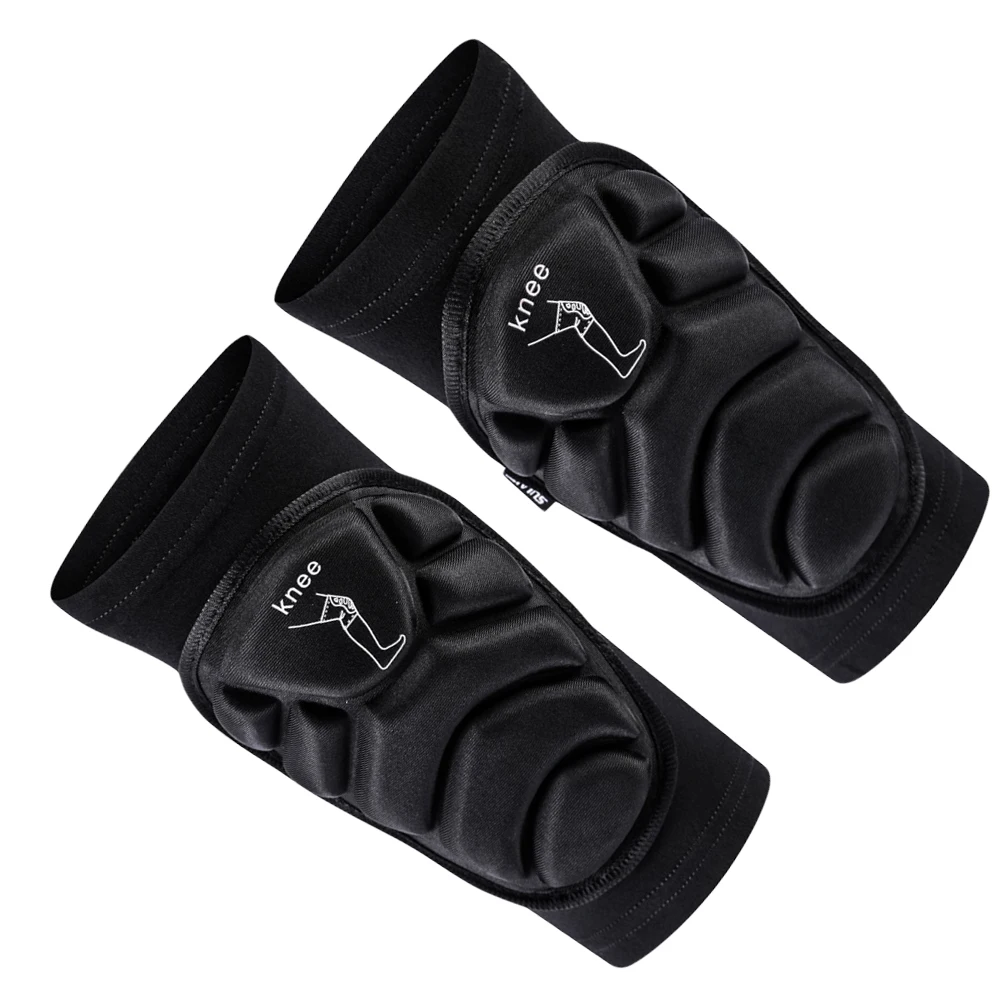 

1 Pair Elastic Knee Support Sleeve Knee Pad Long-Lasting Sports Warm Brace Unisex for Skiing Running Dancing Cycling