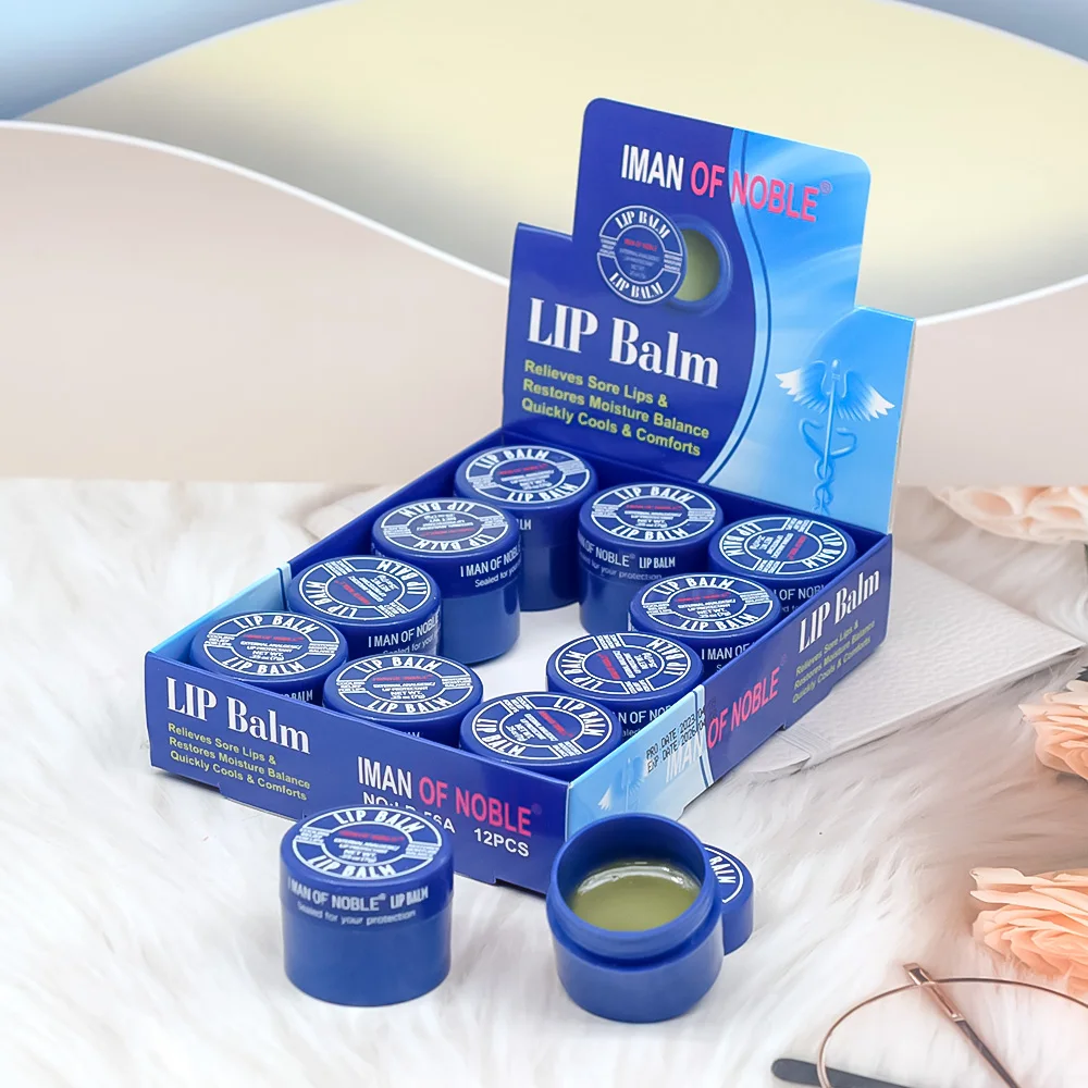 12Pcs Lip Blam Clear Hydrating Repair Moisturizing Lip Balm For Girls Women Lips Care Wholesale