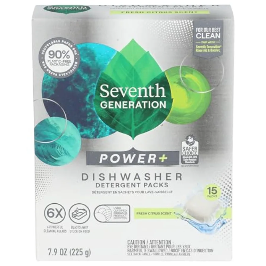 

Power Plus Auto Dish Detergent 15 Count, 7.9 Oz
