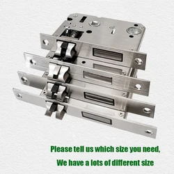 Cuerpo de Bloqueo de huella dactilar especializado, cerradura inteligente de mortaja 5050, 125mm-240mm, 3585, 4085, 4585, 5085, 6085, 7085, 5572, 6072