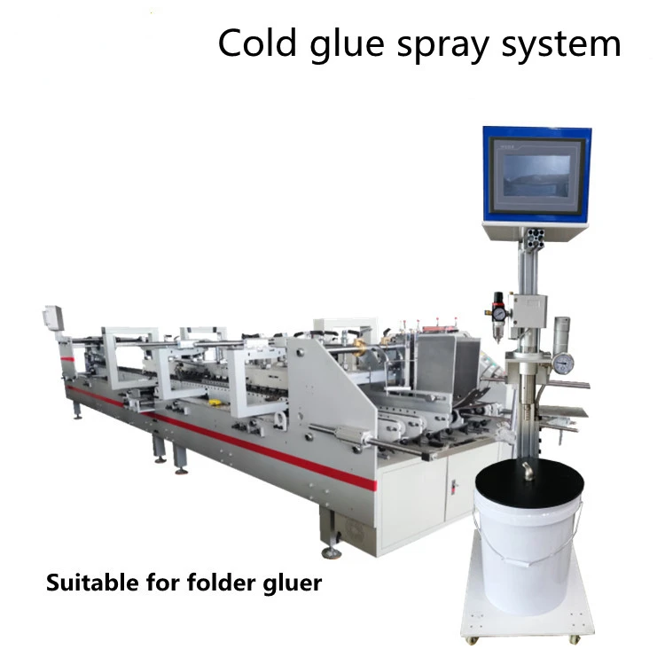 Automatic gluing machine Folder gluer gun system Cold glue spray system