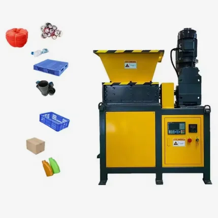 High quality double-shaft plastic crusher Metal shredder
