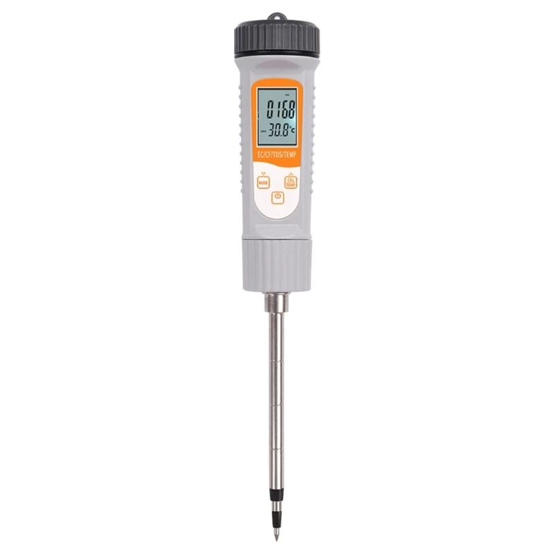 Professional Farm Intelligent Soil Analysis Tester Tool 4 In 1 Multifunction Monitoring Temperature with Digital Display