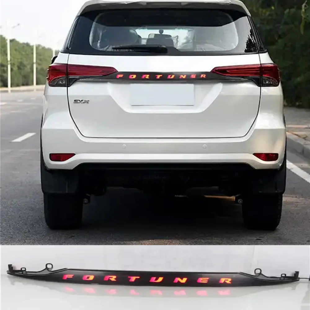 LED Rear Molding Trim Led For Toyota Fortuner Trunk Lid Light 2016 2017 2018 2019 Brake Light