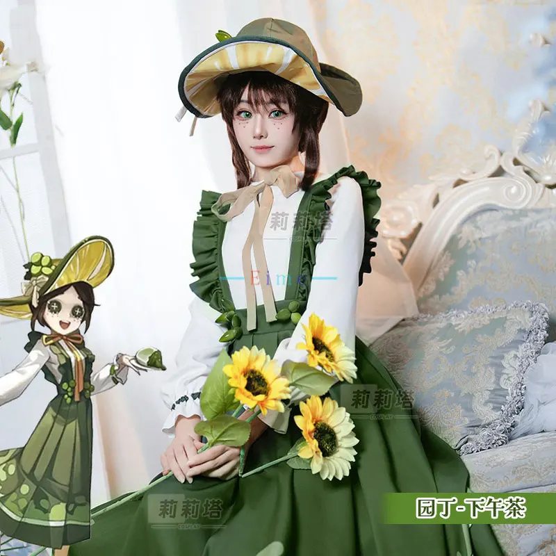 

Game Identity V Emma Woods Cosplay Costume Gardener Outfits Women Cute Dress Halloween Party Uniforms Anime Clothes Custom Made