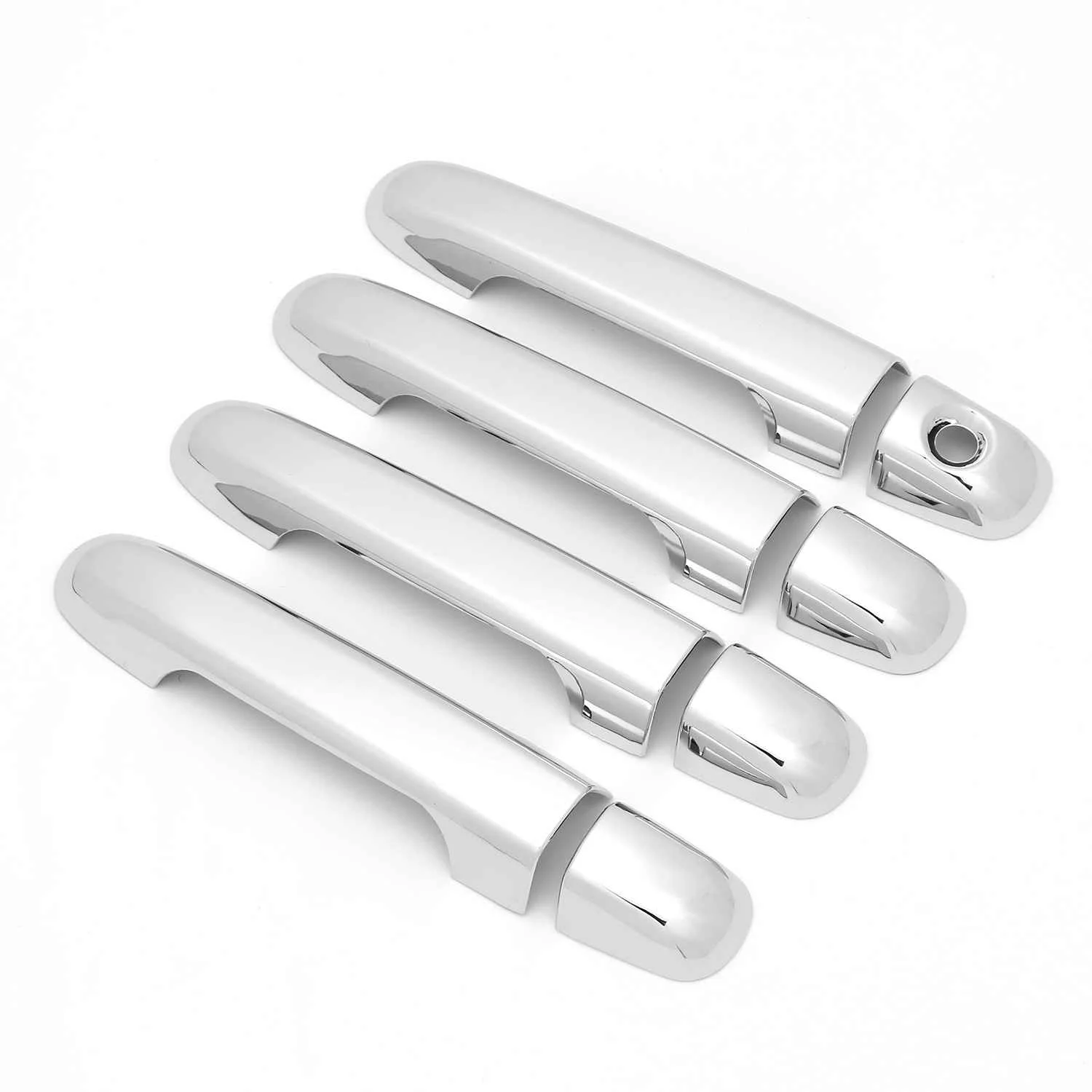 For Hyundai Elantra 2007 - 2010 For i20 i30 2008 2009 2010 2011 2012 ABS Chrome Door Handle Cover Trims Sticker Car Accessories