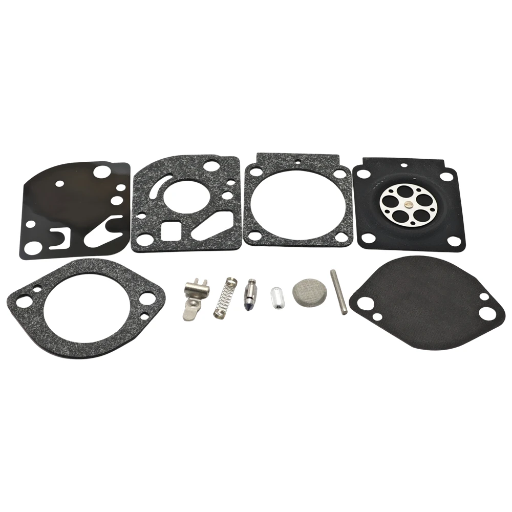 المكربن الحجاب الحاجز طوقا طقم تصليح ل Stihl BR500 BR550 BR600 الانتهازي زاما RB-114 استبدال قطع الغيار 3 قطعة #2