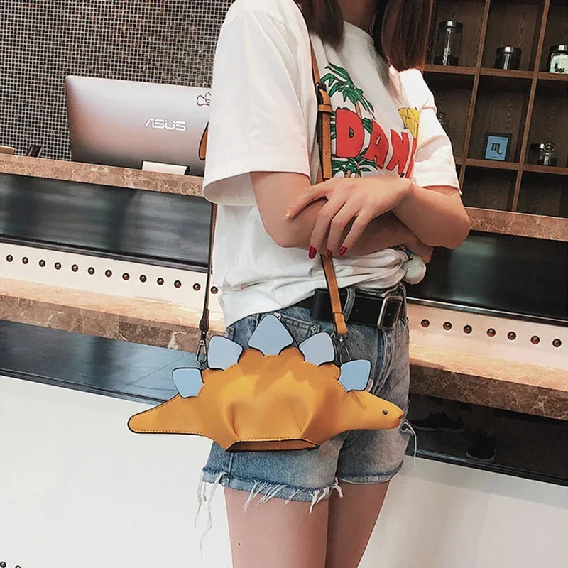 Dinosaur Style Women\'s Shoulder Bag Purses and Handbags Small Crossbody Bag for Women Casual Animal Clutch Bag Pu Leather