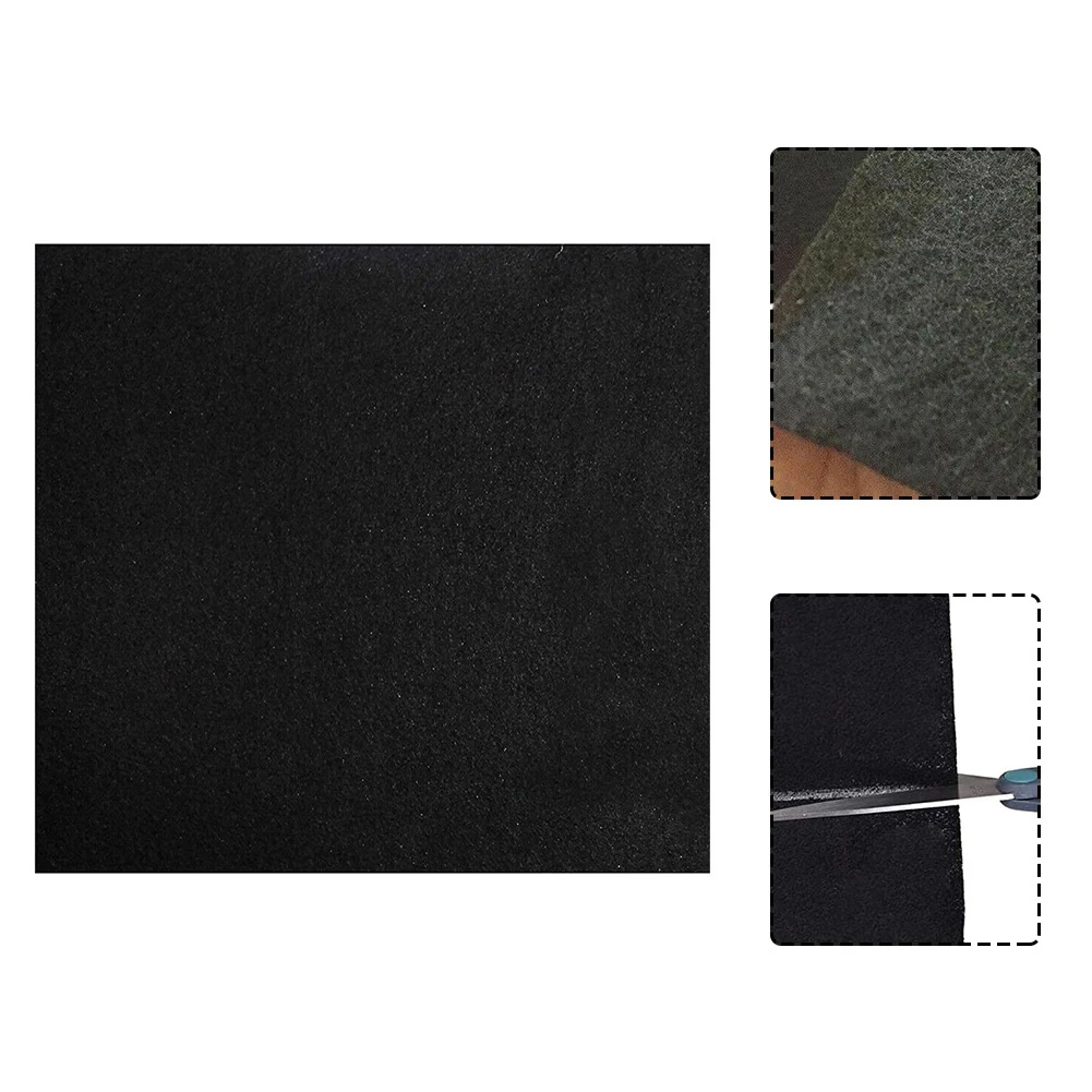 Easily Customizable Activated Charcoal Filters to Fit Various Sizes of Cooker Hoods Available in Two Thicknesses