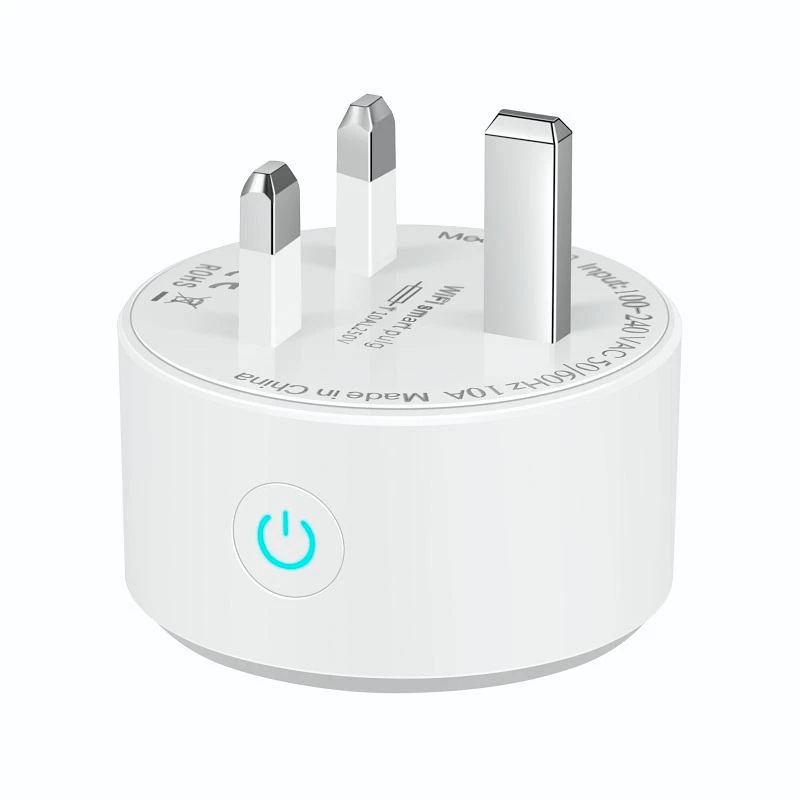 16A UK Plug Smart WiFi Power Socket Tuya Smart Life Outlet with Energy Monitor Timer Voice Control Google Home Alexa
