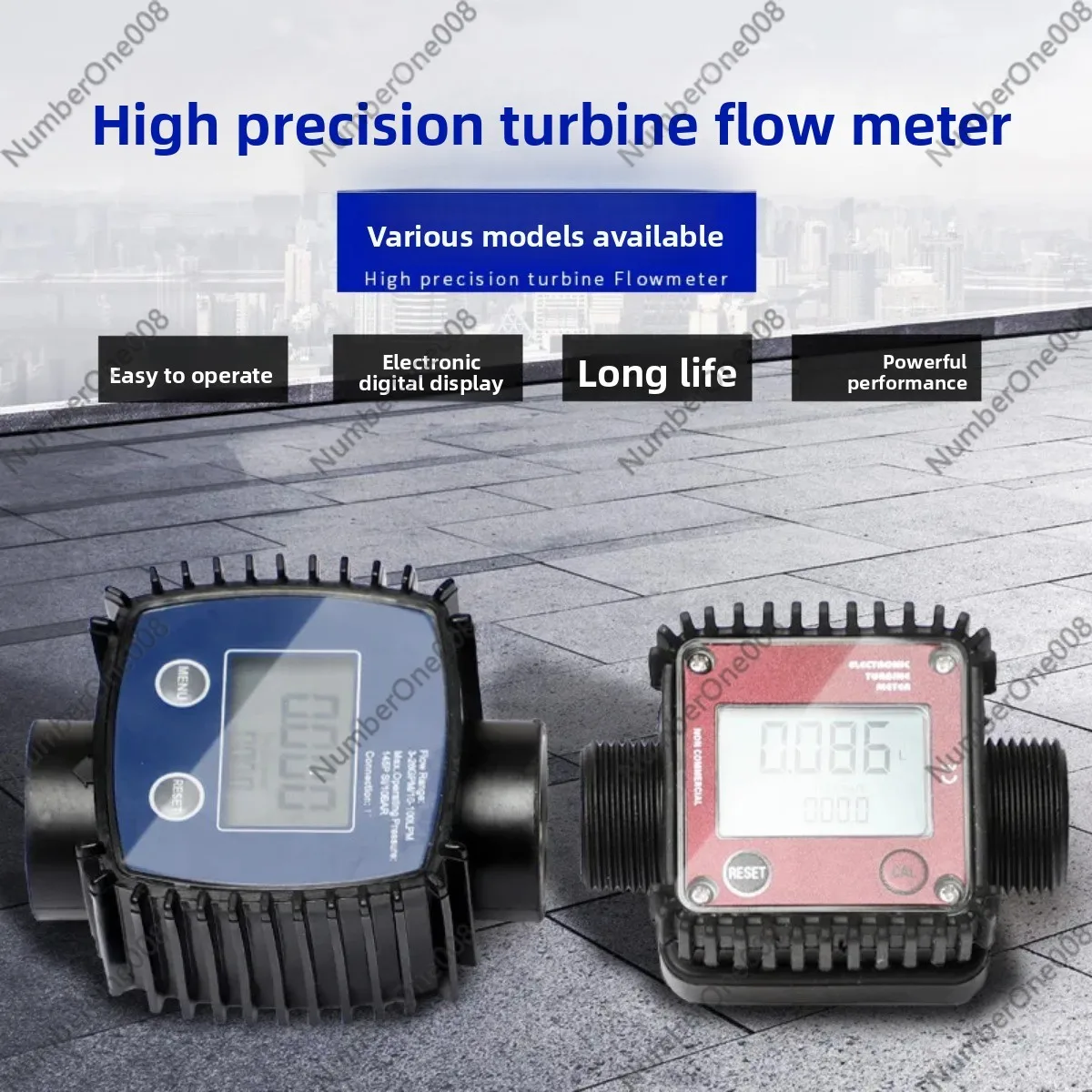 Electronic Turbine Flow Meter 1/2