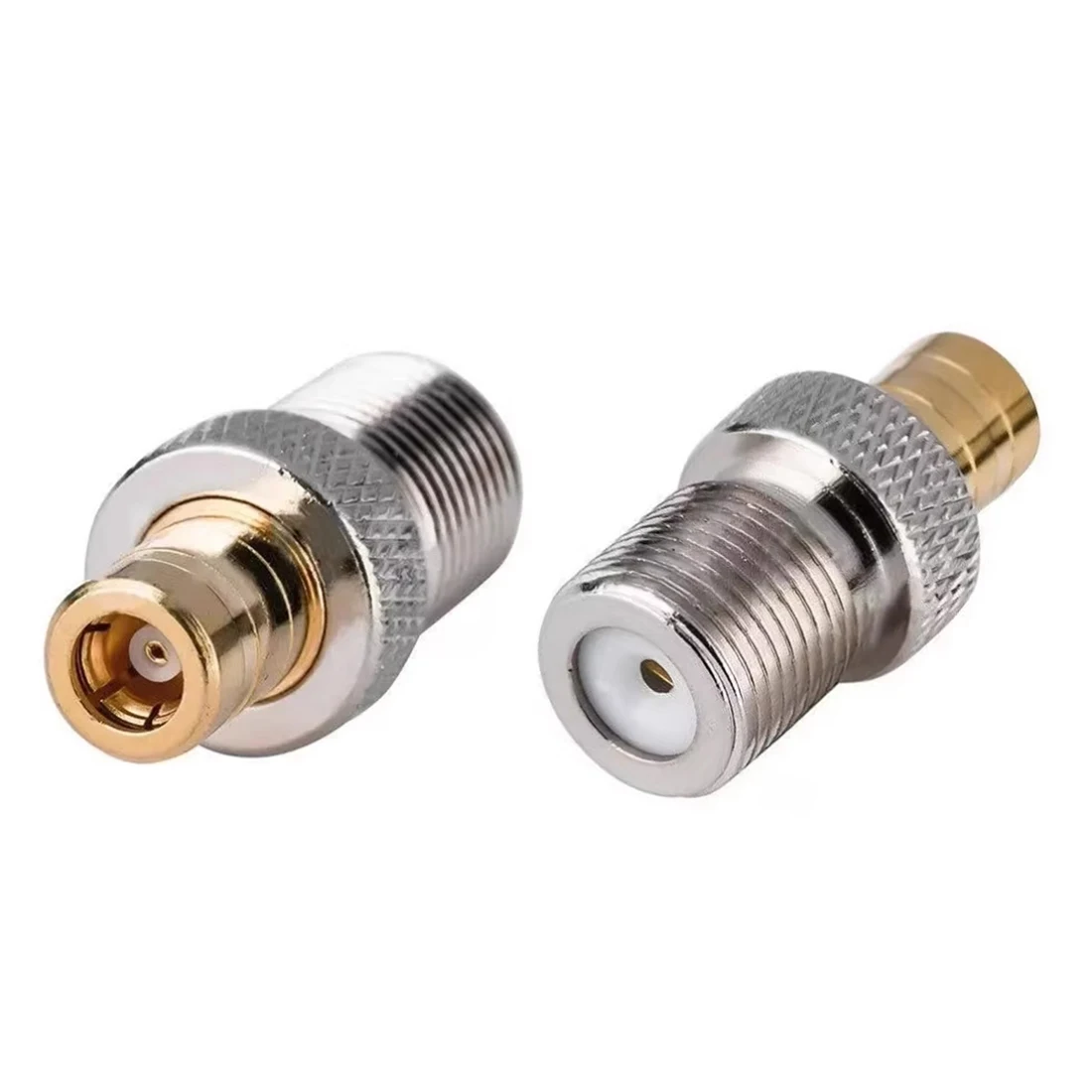 

1 Piece New F Female Jack to SMB Female Jack RF Coax Adapter Convertor Straight Goldplated Wholesale