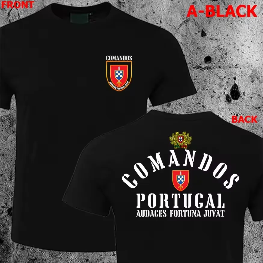 Portuguese Army Special Forces Commando Comandos Portugal Military T-shirt New Cool Fashion Men Short Sleeve 100% Cotton T Shirt