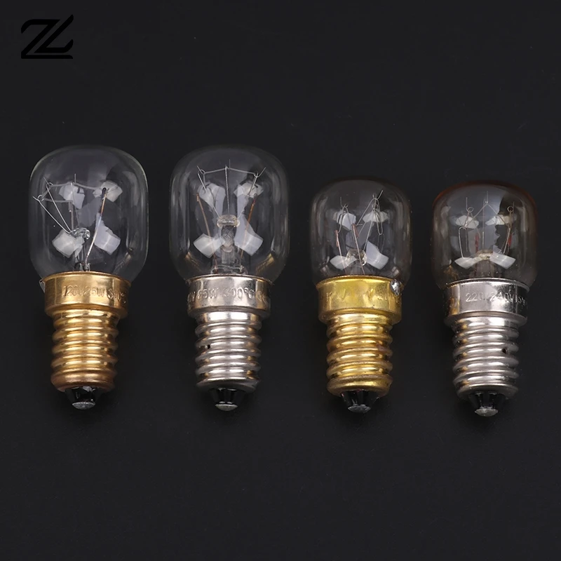 

High Temperature Bulb 120/220V 15W 25W E14 300 Degree T22 Microwave Oven Light Bulbs Steamer Lamp Bulbs Salt Light Bulb