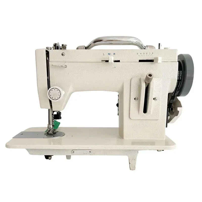 Electric Thick Material Sewing Machine Walking Foot Zigzag Stitch 9'' Arm Leather And Heavy-Duty Sewing Machine