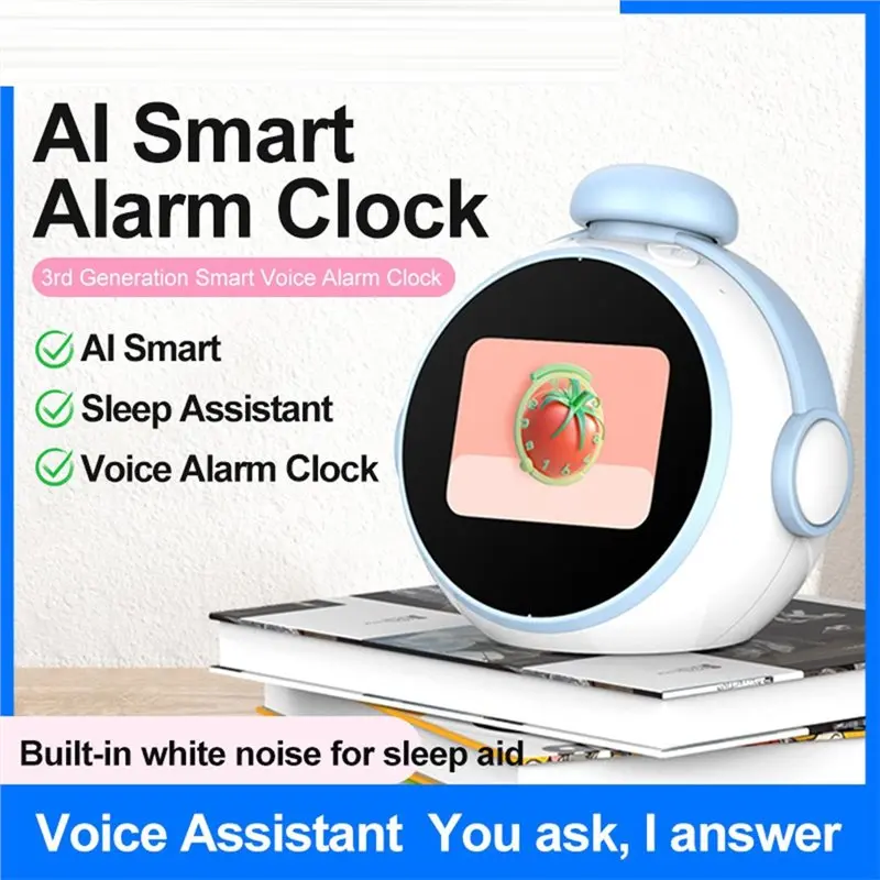 【MUST-HAVE】AI Smart Chat Companion For Children, An Educational And Entertainment AI Voice Robot With Alarm Clock Function