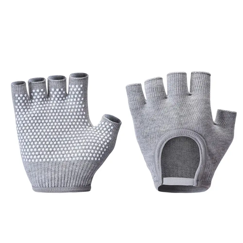 Guantes de Yoga antideslizantes, manoplas de entrenamiento para levantamiento de pesas, gimnasio, ciclismo, ejercicio, Fitness y entrenamiento con excelente agarre