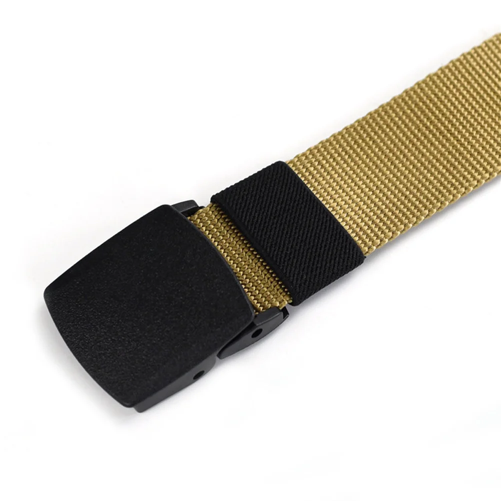 

3Pcs Military Quick-Drying Belt Canvas Training Men Belt Breathable Wear-Resistant Plastic Buckle Outdoor Sports Hunting