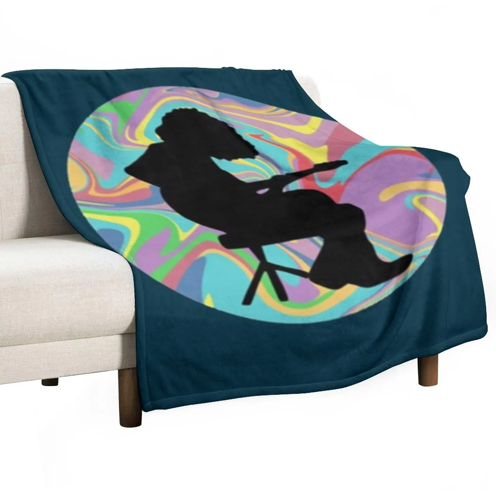 

New Widespread Panic logo Throw Blanket Sofa Throw Stuffeds Fluffy Shaggy Large Blankets