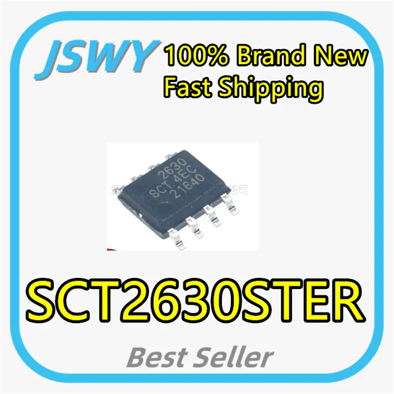 (10/100 pieces) SCT2630STER SCT2630 SOP-8 silkscreened 2630 DC-DC power supply chip brand new electronics fast shipping