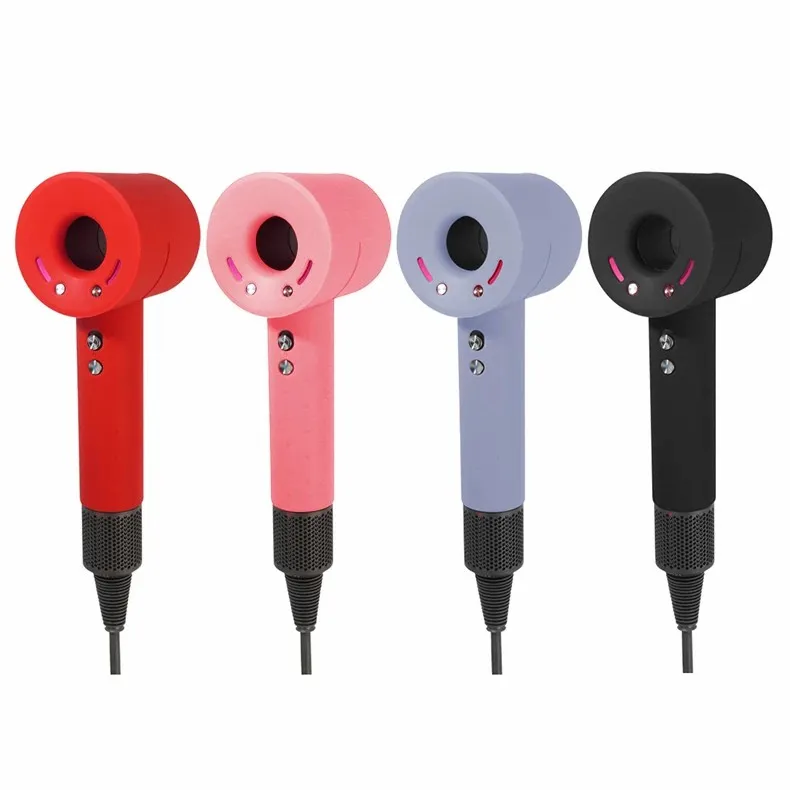 Juste de protection en silicone pour sèche-cheveux Dyson, lavable, anti-rayures, anti-poussière, voyage, pas de sèche-cheveux