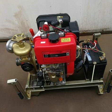 Supply Marine Standard Fire Pump 50CWY-27 Diesel Engine Marine Fire Pump Mobile Fire Pump