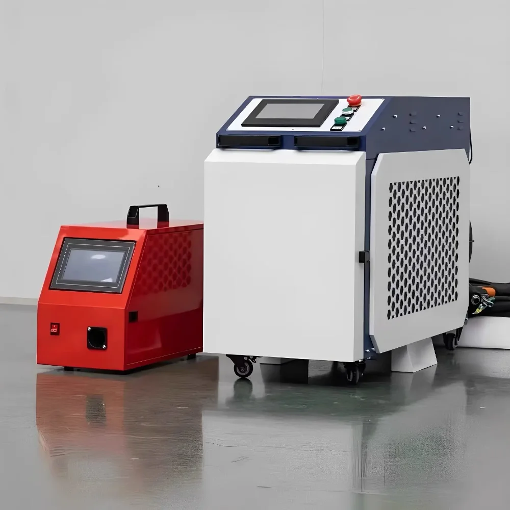 Portable Laser Welding Machine, 220V Air Cooled Handheld Welder for Stainless Steel Cutting Derusting