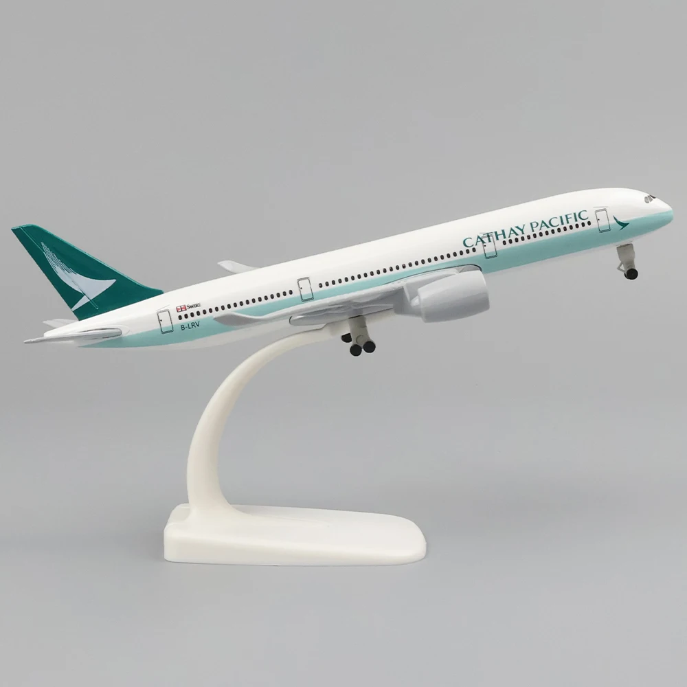 

Metal Aircraft Model 20 Cm 1:400 Cathay A350 Metal Replica Alloy Material With Landing Gear Toys Collectibles Birthday Gift