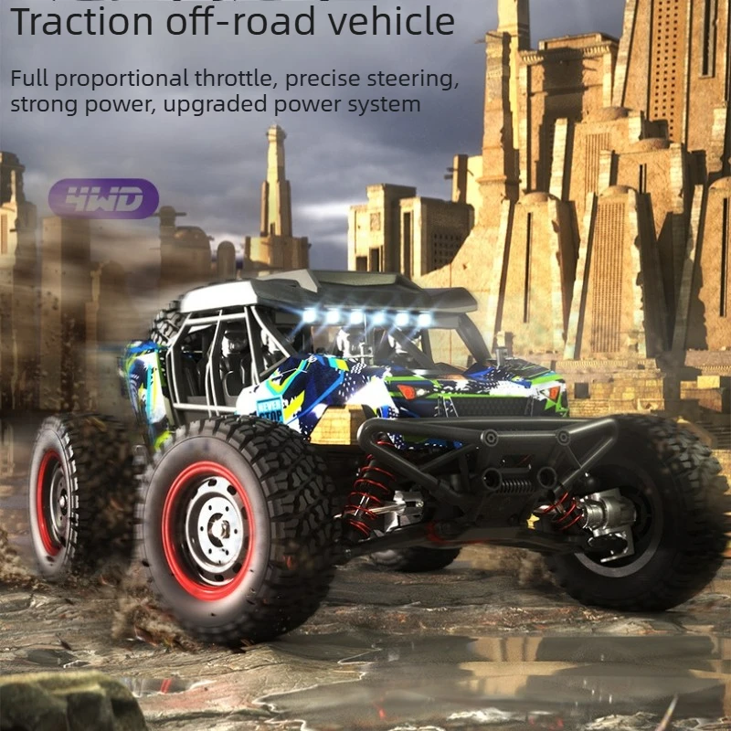 Cool Stuff Funny Gift-75km/h High-speed 4WD Rc Truck,Remote Control Car Toy,Full Scale Off-road Rc Cars for Adults,Monster Truck