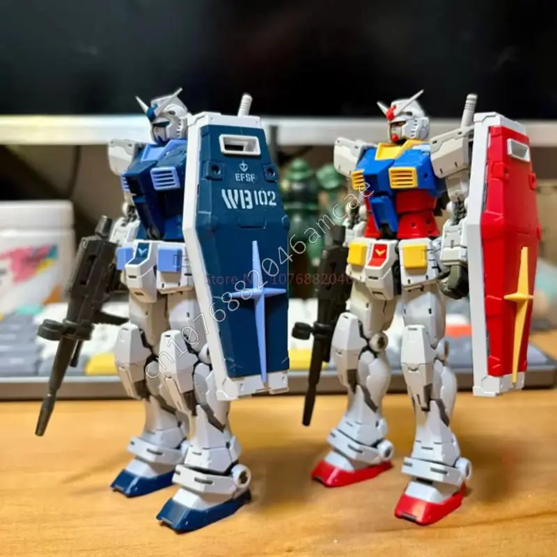 Hot Changlong 5501 Rx-78-2 Ver 2.0 Rg 1/144 Model Assemblagemodel Beweegbare gewrichten Basiskleur Collectible Robot Kits Modellen Kid Speelgoed