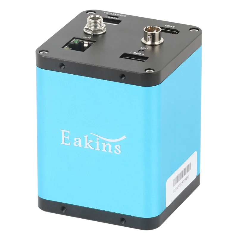 6X Zoom 8.0MP 12MP 4K UHD I/0 LAN USB LAN HDMI SONY IMX334 CMOS PC ضبط تلقائي للصورة AF مختبر صناعي قياس كاميرا فيديو مجهر #2