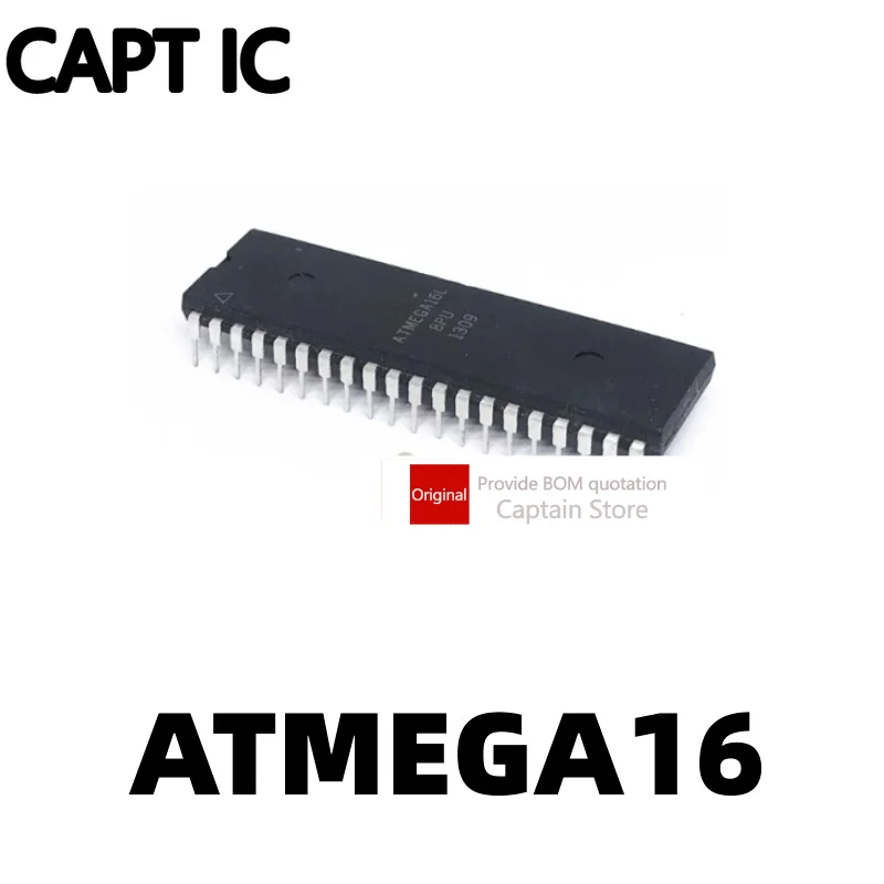 5PCS ATMEGA16L-8PU ATMEGA16L-8PI ATMEGA16-16PU inline DIP40