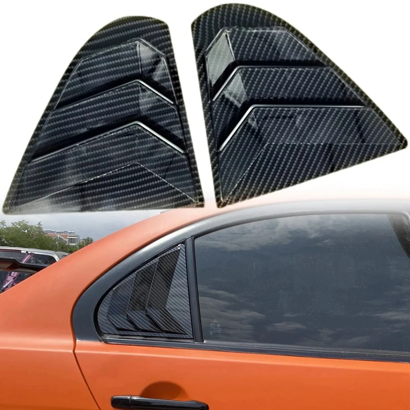 Rear Triangle Window Shutters Rear Side Shutters Shutter Covers Automotive For Mitsubishi Lancer 2008-2016