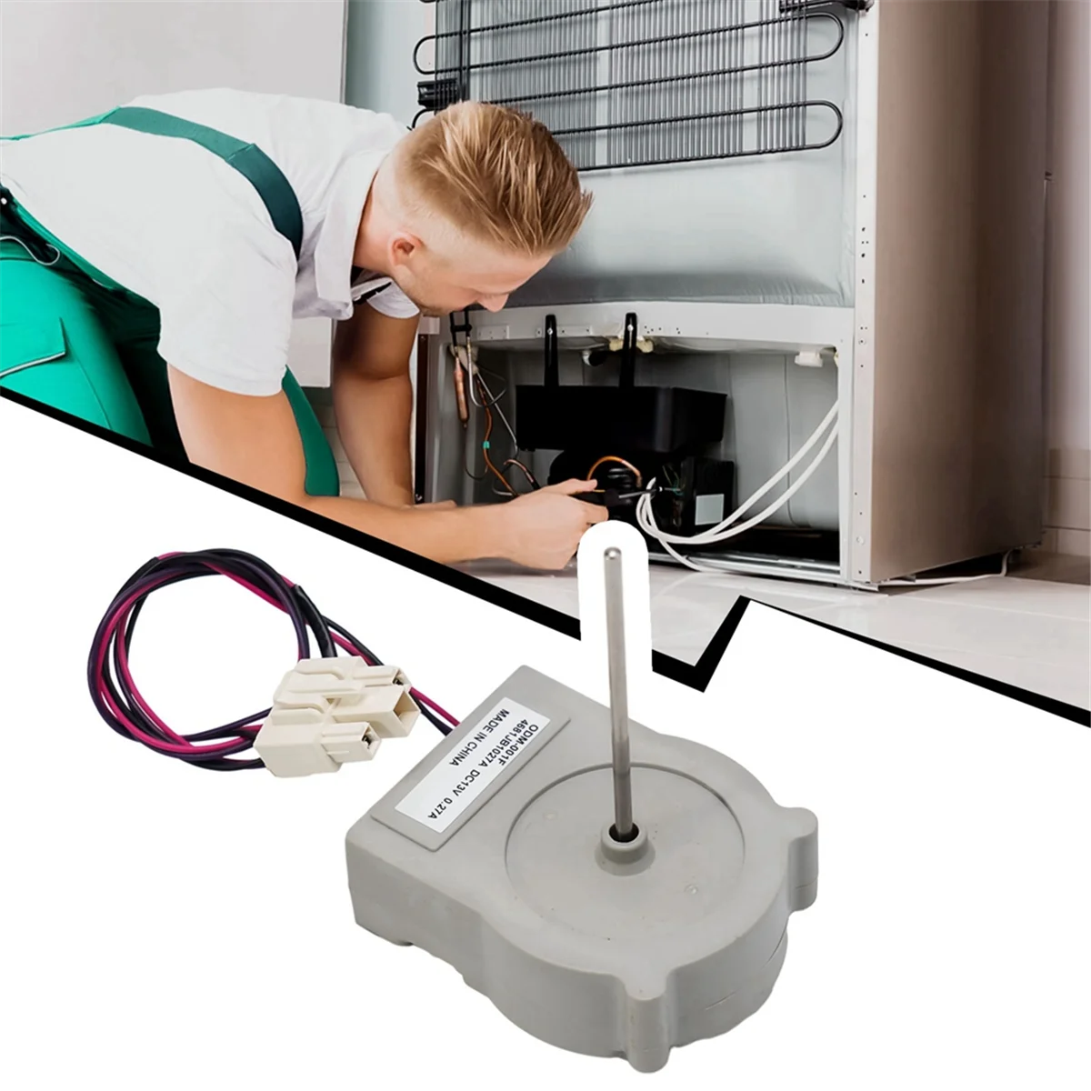 تيار مستمر 13 فولت الثلاجة الفريزر المبخر مروحة المحرك للثلاجة 4681JB1027A B196ACF GC-A207NIS GR-B207NIS GC-B197WFS