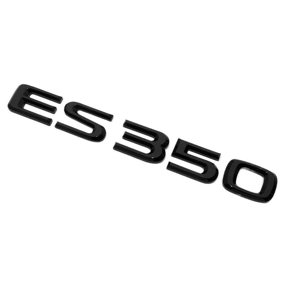 

Для багажника Lexus, глянцевый черный ES 350, значок с буквенным логотипом, автомобильная эмблема, замена F-Sport